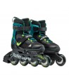 ROLLERBLADE Microblade XT Αυξομειούμενα Πατίνια - Μαύρο/Πετρόλ Πράσινο