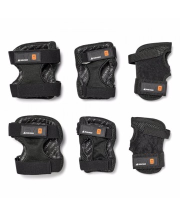 ROLLERBLADE Evo Pro Gear Junior 3 Pack Προστατευτικά - Μαύρο