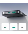Joyroom JR-PBM12 Power Bank 10000mAh 22.5W MagSafe Compatible, 15W Wireless Charging, with Ring Base - Black