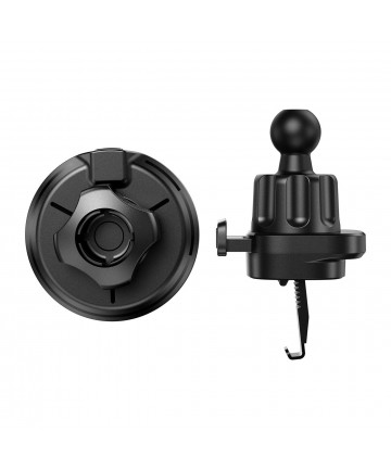 Joyroom JR-ZS412 holder with Qi2 15W charger, car, for air vent - black