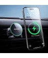 Joyroom JR-ZS412 holder with Qi2 15W charger, car, for air vent - black