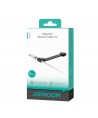 Joyroom JR-ZS422 Cable Organizer Silicone Headband with Magnet, Set of 6 - Black