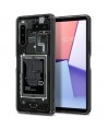Spigen Ultra Hybrid Case for Sony Xperia 10 V - Dark Gray (Zero One Pattern)
