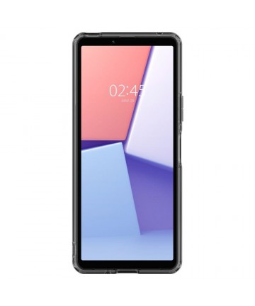 Spigen Ultra Hybrid Case for Sony Xperia 10 V - Dark Gray (Zero One Pattern)