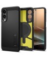 Spigen Tough Armor MagSafe case for Samsung Galaxy S25 Edge - black