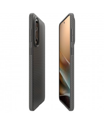 Spigen Liquid Air Case for Samsung Galaxy S25 Edge - Gray