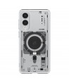 Spigen Ultra Hybrid Mag Case with MagSafe for Samsung Galaxy S25 Edge with Print - Transparent