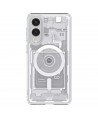 Spigen Ultra Hybrid Mag Case with MagSafe for Samsung Galaxy S25 Edge with Print - White