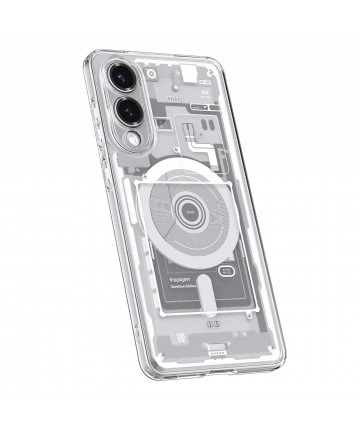 Spigen Ultra Hybrid Mag Case with MagSafe for Samsung Galaxy S25 Edge with Print - White