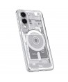 Spigen Ultra Hybrid Mag Case with MagSafe for Samsung Galaxy S25 Edge with Print - White
