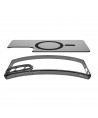 Spigen Ultra Hybrid Mag Case with MagSafe for Samsung Galaxy S25 Edge - Black Translucent