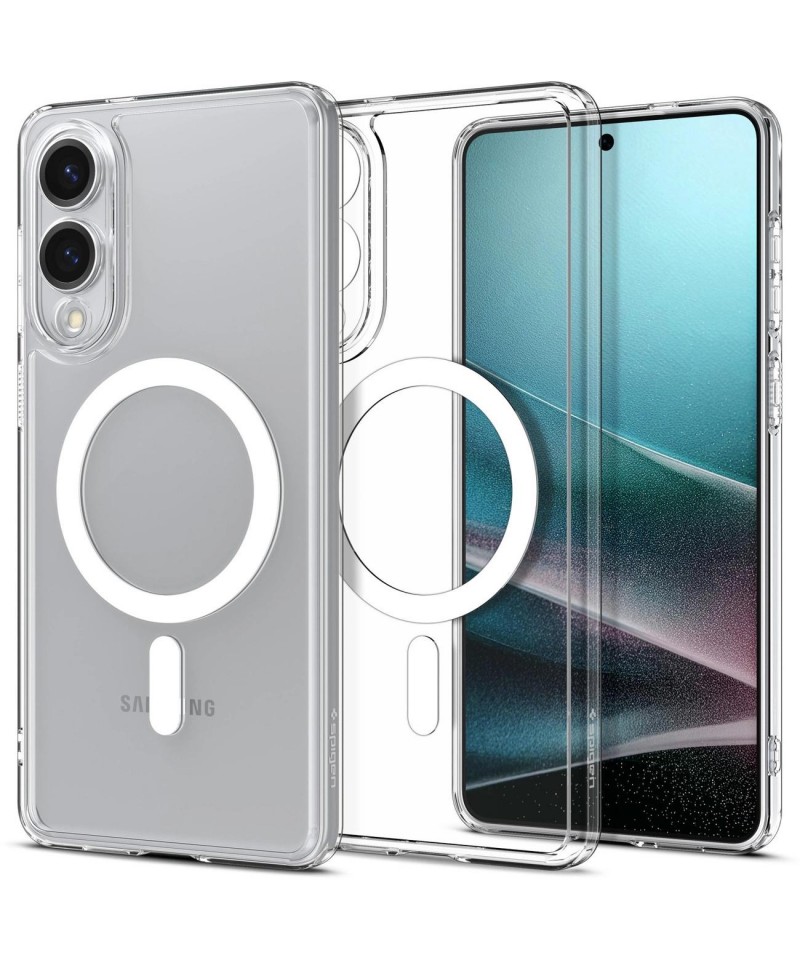 Spigen Ultra Hybrid Mag Case with MagSafe for Samsung Galaxy S25 Edge - Clear