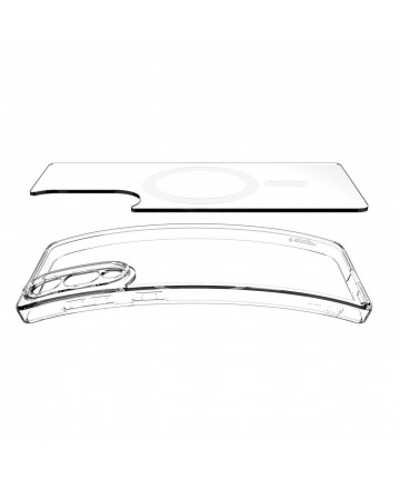 Spigen Ultra Hybrid Mag Case with MagSafe for Samsung Galaxy S25 Edge - Clear