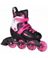 POWERSLIDE Khaan Magic Pink Αυξομειούμενα Πατίνια - Μαύρο/Λευκό/Ροζ