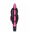 POWERSLIDE Khaan Magic Pink Αυξομειούμενα Πατίνια - Μαύρο/Λευκό/Ροζ
