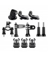 Set of 50 in 1 accessories for GoPro SJCAM sports cameras