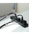 Baseus Rainbow Circle hook and loop Straps - Velcro tape Velcro cable organizer 3m gray (ACMGT-F0G)