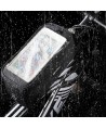 Wozinsky frame bike bag phone cover up to 6.5 inch 1l black (WBB6BK)
