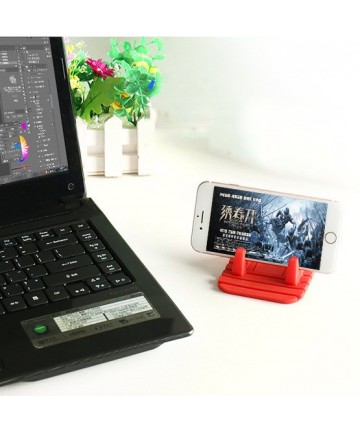 Universal car holder silicone phone stand nano pad black