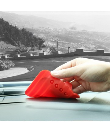 Universal car holder silicone phone stand nano pad black