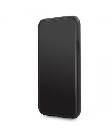 Karl Lagerfeld Signature Glitter Case for iPhone 11 Pro - Red