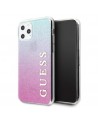 Guess GUHCN65PCUGLPBL iPhone 11 Pro Max rose blue/pink blue hard case Glitter Gradient
