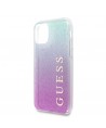 Guess GUHCN65PCUGLPBL iPhone 11 Pro Max rose blue/pink blue hard case Glitter Gradient