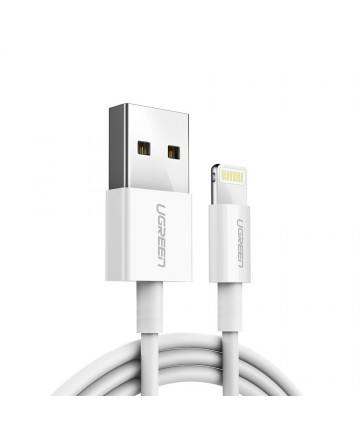 Ugreen cable USB - Lightning MFI 1m 2,4A white (20728)