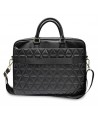 Guess Quilted bag for a 16" laptop - black