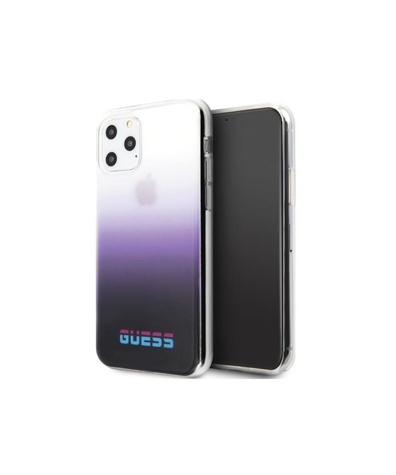 Guess GUHCN65DGCPI iPhone 11 Pro Max purple/gradient purple hard case California