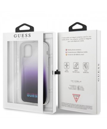 Guess GUHCN65DGCPI iPhone 11 Pro Max purple/gradient purple hard case California