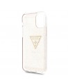 Guess GUHCN58SGTLGO iPhone 11 Pro gold/gold hard case Glitter Triangle