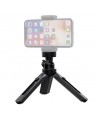 Mini tripod selfie stick holder for phone camera GoPro 16 - 21 cm black