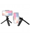 Mini tripod selfie stick holder for phone camera GoPro 16 - 21 cm black