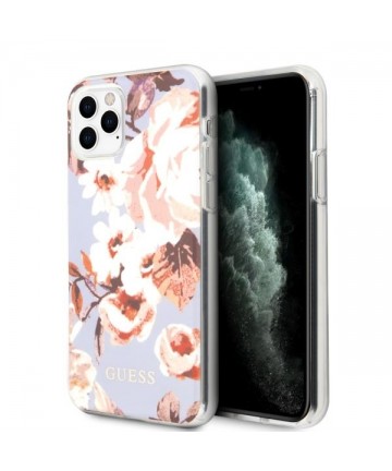 Guess GUHCN65IMLFL02 iPhone 11 Pro Max lilac/lilac N°2 Flower Collection