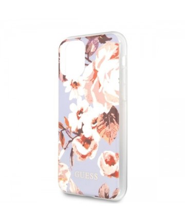 Guess GUHCN65IMLFL02 iPhone 11 Pro Max lilac/lilac N°2 Flower Collection