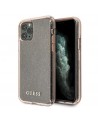 Guess GUHCN58PCGLPI iPhone 11 Pro pink/pink hard case Glitter