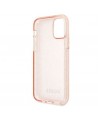 Guess GUHCN58PCGLPI iPhone 11 Pro pink/pink hard case Glitter