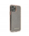 Guess GUHCN58PCGLPI iPhone 11 Pro pink/pink hard case Glitter