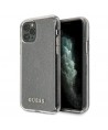 Guess GUHCN58PCGLSI iPhone 11 Pro silver/silver hard case Glitter