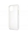 Guess GUHCN58PCGLSI iPhone 11 Pro silver/silver hard case Glitter