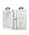 Guess GUHCN58PCGLSI iPhone 11 Pro silver/silver hard case Glitter