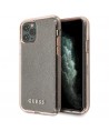 Guess GUHCN65PCGLPI iPhone 11 Pro Max pink/pink hard case Glitter