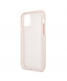 Guess GUHCN65PCGLPI iPhone 11 Pro Max pink/pink hard case Glitter