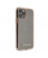 Guess GUHCN65PCGLPI iPhone 11 Pro Max pink/pink hard case Glitter