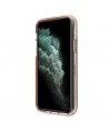 Guess GUHCN65PCGLPI iPhone 11 Pro Max pink/pink hard case Glitter
