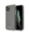 Guess GUHCN65PCGLSI iPhone 11 Pro Max silver/silver hard case Glitter