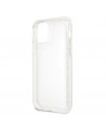 Guess GUHCN65PCGLSI iPhone 11 Pro Max silver/silver hard case Glitter
