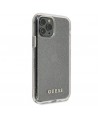 Guess GUHCN65PCGLSI iPhone 11 Pro Max silver/silver hard case Glitter