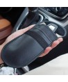 Anti-theft case for car keys blocking radio waves Keyless Faraday Box cover Faraday cage 14 cm with 10 cm black